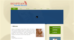 Desktop Screenshot of egyptianpsoriasisnetwork.com